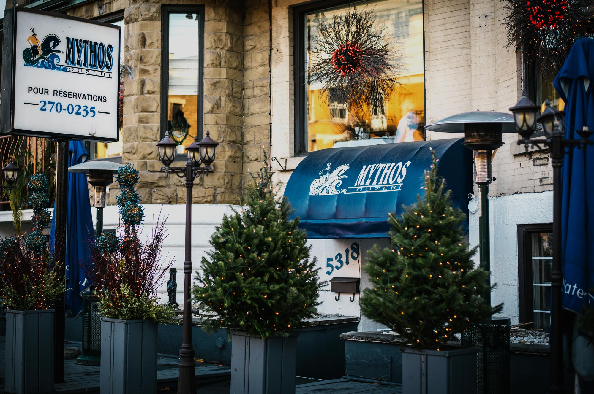 Exterior store-front
